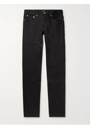 A.P.C. - Petit Standard Slim-Fit Stretch-Denim Jeans - Men - Black - UK/US 28