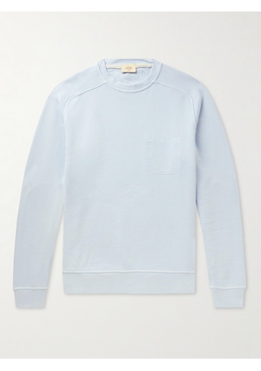 Altea - Williams Cotton-Jersey Sweatshirt - Men - Blue - S
