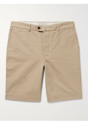 Officine Générale - Fisherman Cotton-Twill Shorts - Men - Neutrals - UK/US 28
