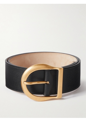 TOM FORD - Full-Grain Leather Belt - Men - Black - EU 85