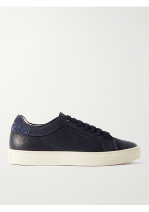 Paul Smith - Basso Suede-Trimmed ECO Leather Sneakers - Men - Blue - UK 6
