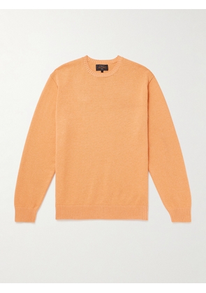 Beams Plus - Wool Sweater - Men - Orange - S