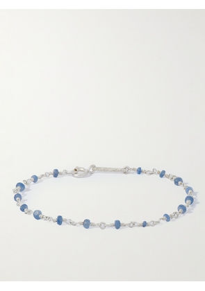 PEARLS BEFORE SWINE - Taeus Silver Sapphire Bracelet - Men - Silver - M