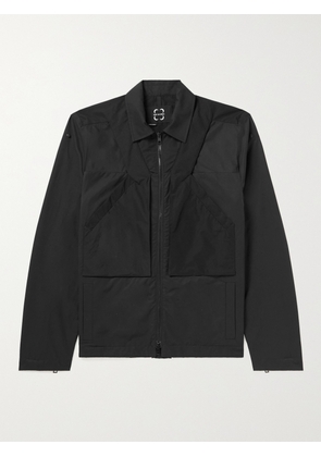 SAIF UD DEEN - Panelled Cotton-Blend Canvas Jacket - Men - Black - XS