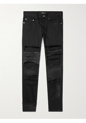 UNDERCOVER - Scab Skinny-Fit Distressed Jeans - Men - Black - 2