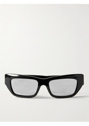 Gucci - Cat-Eye Acetate Sunglasses - Men - Black