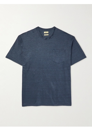 De Bonne Facture - Linen-Jersey T-Shirt - Men - Blue - S