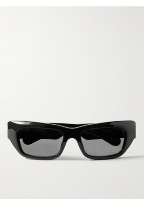 Gucci - Cat-Eye Acetate Sunglasses - Men - Black