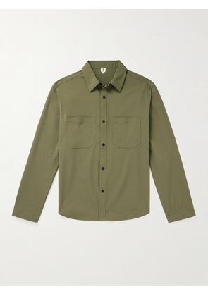 ARKET - Rupet Stretch Recycled Canvas Shirt - Men - Green - XS