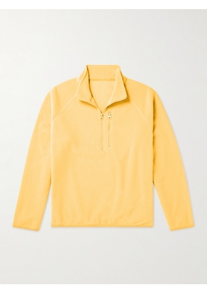ARKET - Ralph Cotton-Fleece Half-Zip Sweatshirt - Men - Yellow - XS