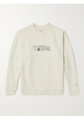 One Of These Days - Printed Cotton-Jersey Sweatshirt - Men - Neutrals - S