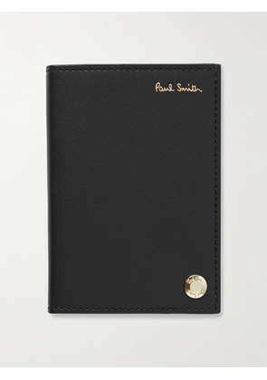 Paul Smith - Leather Pivot Wallet - Men - Black