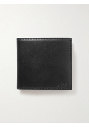 Mr P. - Leather Billfold Wallet - Men - Black
