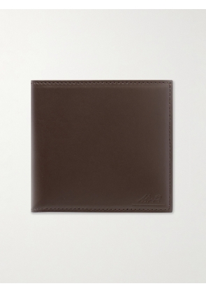 Mr P. - Leather Billfold Wallet - Men - Brown