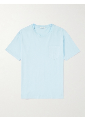 Boglioli - Garment-Dyed Cotton-Jersey T-Shirt - Men - Blue - S