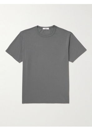 Mr P. - Garment-Dyed Cotton-Jersey T-Shirt - Men - Gray - XS