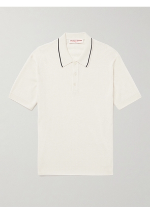 Orlebar Brown - Maranon Slim-Fit Merino Wool Polo Shirt - Men - White - S
