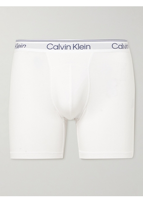 Calvin Klein Underwear - Stretch-Cotton Boxer Briefs - Men - White - S