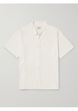 SATURDAYS NYC - Kenneth Pointelle Cotton-Blend Shirt - Men - White - S
