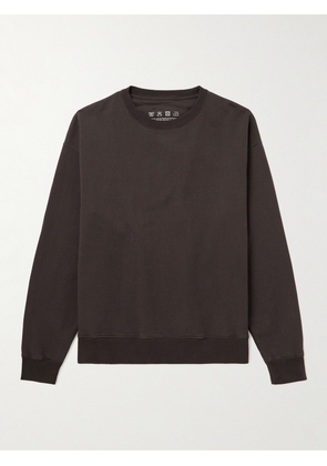 mfpen - Organic Cotton-Jersey Sweatshirt - Men - Brown - S