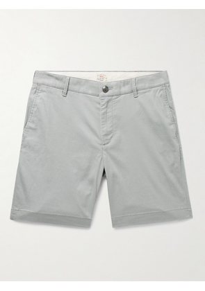 Faherty - Island Life Straight-Leg Organic Cotton-Blend Shorts - Men - Gray - UK/US 28