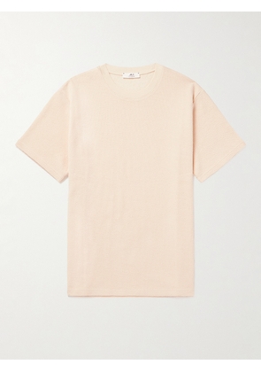 Mr P. - Cotton-Blend Bouclé T-Shirt - Men - Neutrals - XS