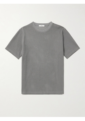 Mr P. - Cotton-Blend Bouclé T-Shirt - Men - Gray - XS