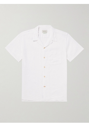 Oliver Spencer - Havana Camp-Collar Linen Shirt - Men - White - S