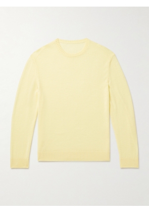 Anderson & Sheppard - Merino Wool Sweater - Men - Yellow - S