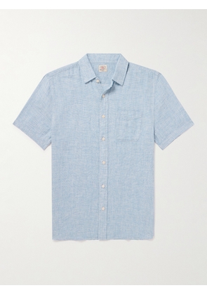 Faherty - Laguna Linen Shirt - Men - Blue - S