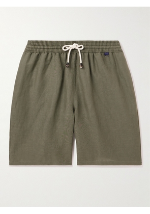 Rubinacci - Straight-Leg Mid-Length Swim Shorts - Men - Green - IT 46