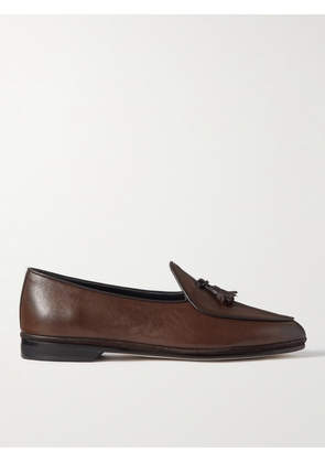 Rubinacci - Marphy Tasselled Leather Loafers - Men - Brown - EU 40
