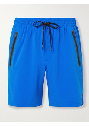 OUTERKNOWN - Outbound Straight-Leg Stretch Recycled-Shell Drawstring Shorts - Men - Blue - S