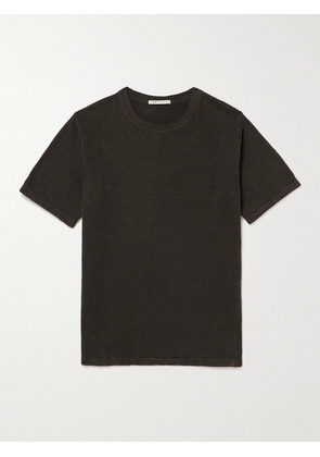 11.11/ELEVEN ELEVEN - Organic Cotton-Jersey T-Shirt - Men - Brown - S