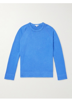 James Perse - Cotton-Jersey Sweatshirt - Men - Blue - 1