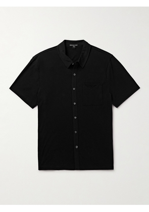 James Perse - Slim-Fit Cotton Shirt - Men - Black - 1