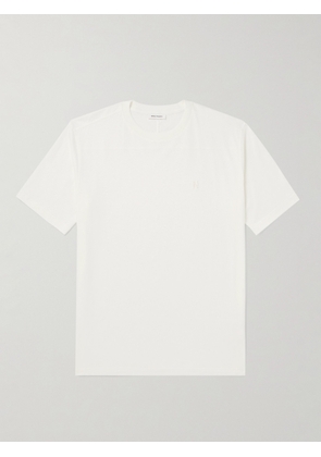 Norse Projects - Johannes Logo-Embroidered Organic Cotton-Jersey T-Shirt - Men - White - XS
