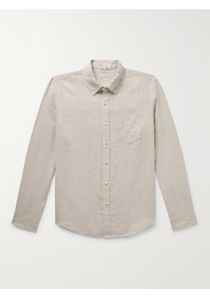 Alex Mill - Mill Button-Down Collar Linen Shirt - Men - Neutrals - XS
