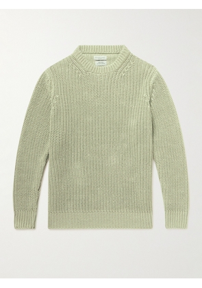 Richard James - Ribbed Linen Sweater - Men - Green - S