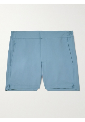 Frescobol Carioca - Slim-Fit Mid-Length Recycled Swim Shorts - Men - Blue - UK/US 30