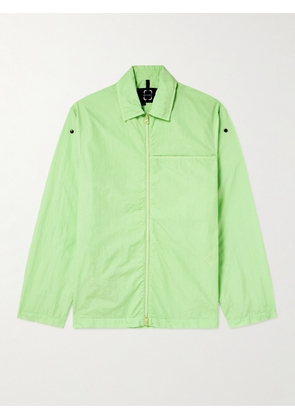 SAIF UD DEEN - Garment-Dyed Shell Overshirt - Men - Green - S