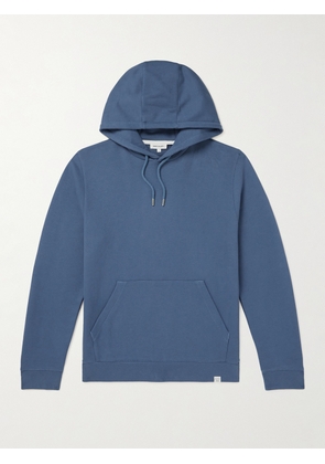 Norse Projects - Vagn Cotton-Jersey Hoodie - Men - Blue - XS