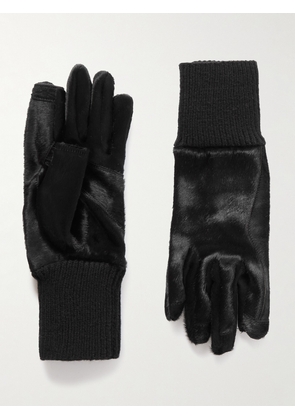 Rick Owens - Calf Hair Gloves - Men - Black - 7.5