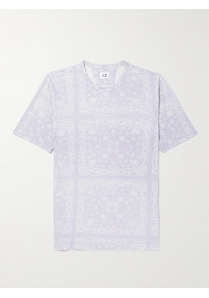 C.P. Company - Bandana-Print Cotton-Jersey T-Shirt - Men - Purple - S