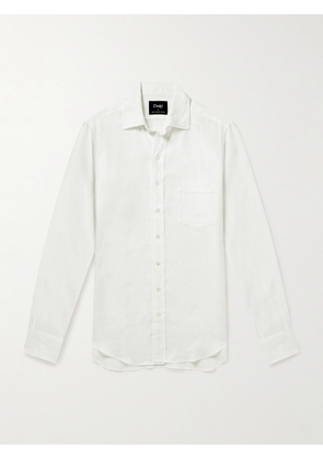 Drake's - Linen-Gauze Shirt - Men - White - XS