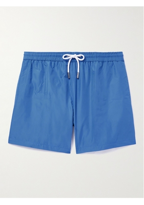 Thom Sweeney - Slim-Fit Mid-Length Swim Shorts - Men - Blue - XS