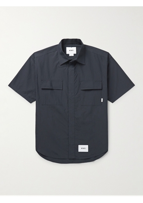 WTAPS - Cotton-Blend Ripstop Shirt - Men - Blue - S