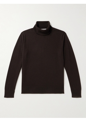 Mr P. - Cashmere Rollneck Sweater - Men - Brown - XS