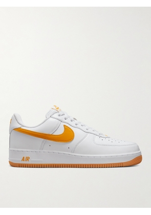 Nike - Air Force 1 Low Retro Leather Sneakers - Men - White - US 6