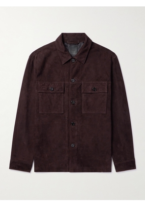 Theory - Closson Suede Jacket - Men - Brown - S